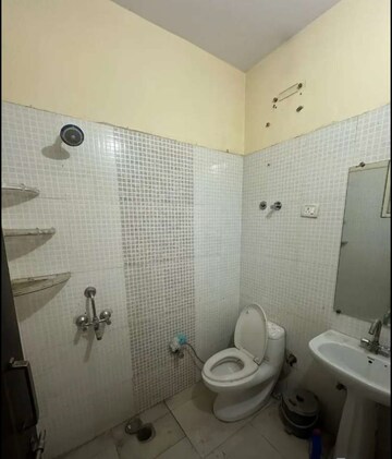 Bathroom in 2 BHK Apartment at Gaur Valerio, Indrapuram – for Rent