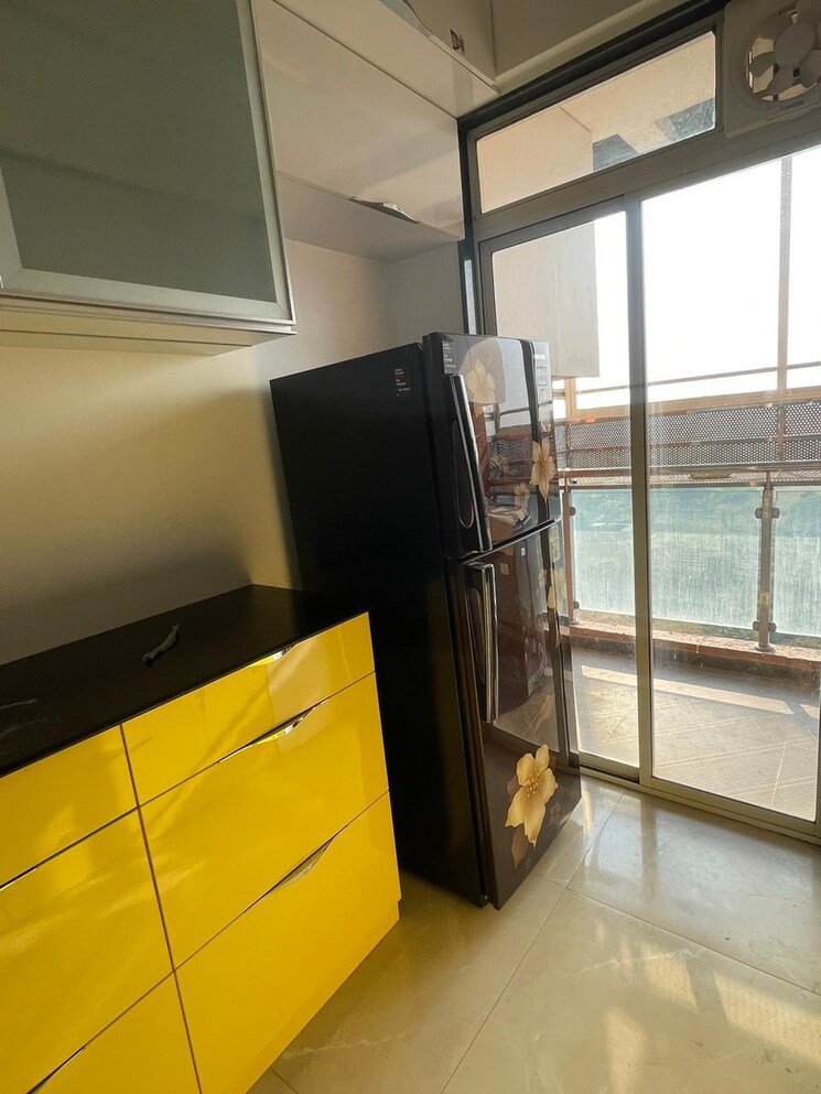 Kitchen, wellwisher-kiarah-terrazo 2 Bedroom 770 Sq.Ft. Apartment In Hadapsar Pune 8468474