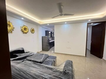 Living Room in 1 BHK Apartment at Saket – for Rent