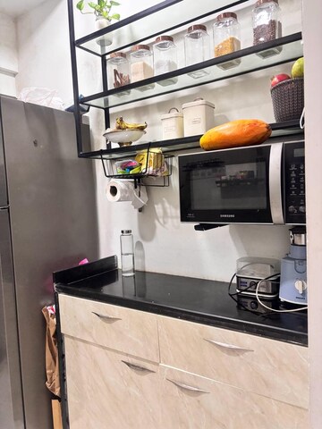 1 BHK Apartment – Exterior View View at Raunak Heights, Ghodbunder Road - for Rent