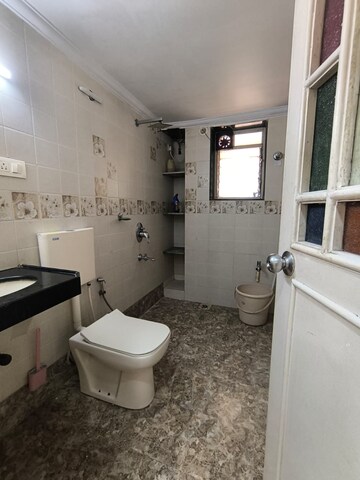 Bathroom in 2 BHK Apartment at Lotus Sky Garden, Malad West – for Rent