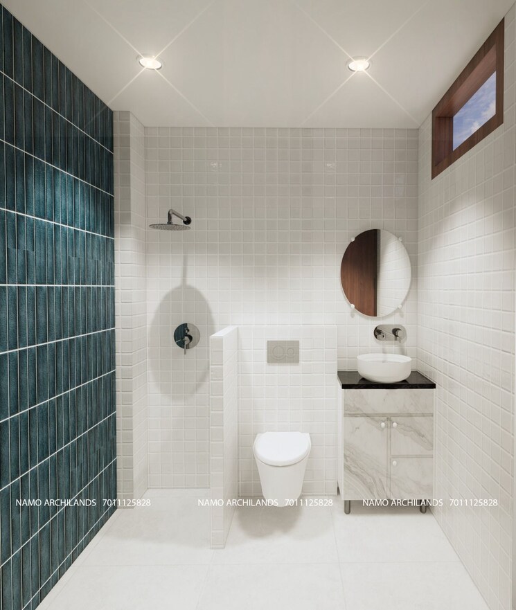 Bathroom, ip extension 3 Bedroom 1500 Sq.Ft. Apartment In Ip Extension Delhi 8468574