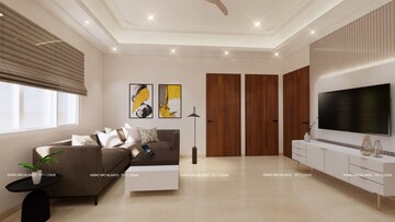 Living Room in 4 BHK Apartment at Ip Extension – for Sale