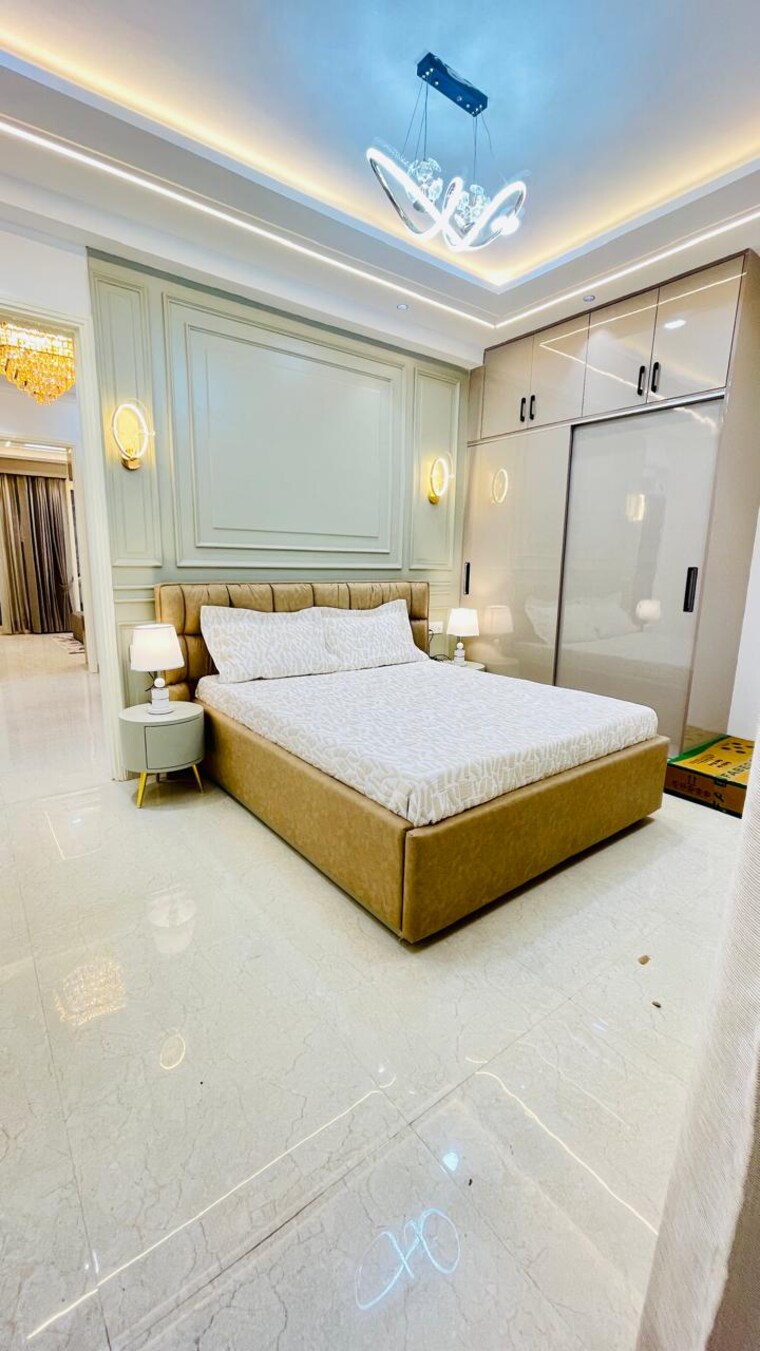 Bedroom, vip road 3 Bedroom 1350 Sq.Ft. Builder Floor In Vip Road Zirakpur 8468702