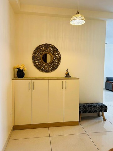 Floor Plan in 3.5 BHK Apartment at Prestige Lakeside Habitat, Varthur – for Rent