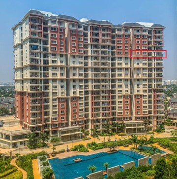 Living Room in 3.5 BHK Apartment at Prestige Lakeside Habitat, Varthur – for Rent