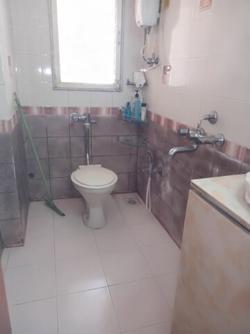 Bathroom in 2 BHK Apartment at Premier Kailash Tower, Powai – for Rent
