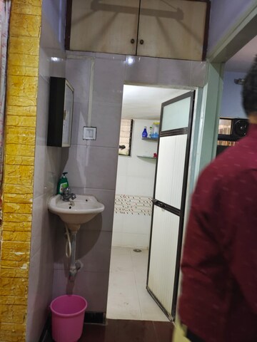 Bathroom in 3 BHK Apartment at Kandarpada – for Rent