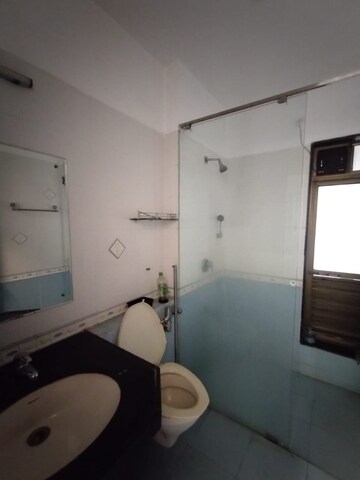 Bathroom in 3 BHK Apartment at Kukreja Golf Scappe, Chembur – for Rent