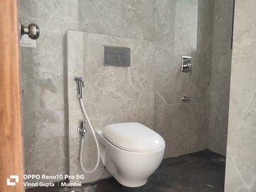 Bathroom in 2 BHK Apartment at Chandak Cornerstone, Worli – for Rent