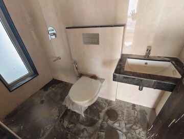 Bathroom in 2 BHK Apartment at Sheth Zuri, Laxmi Nagar – for Rent