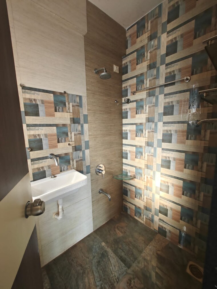 Bathroom, ev-zion-i 2 Bedroom 700 Sq.Ft. Apartment In Nerul Navi Mumbai 8469304