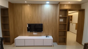 Floor Plan in 3 BHK Apartment at Border Road Housing Society, Dhanori – for Rent