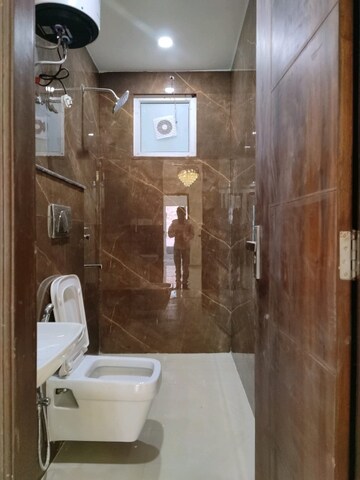 Bathroom in 2 BHK Builder Floor at Chattarpur – for Sale