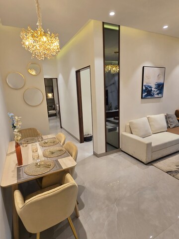 Master Bedroom in 2 BHK Apartment at Transcon Triumph Tower 3, Andheri West – for Sale
