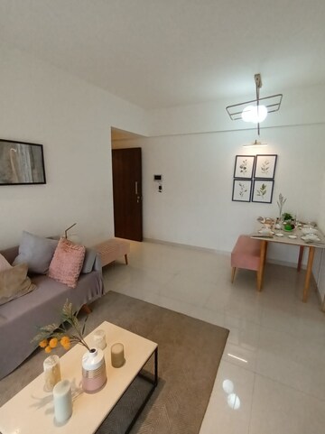 Living Room in 1 BHK Apartment at Godrej Vihaa, Badlapur East – for Sale