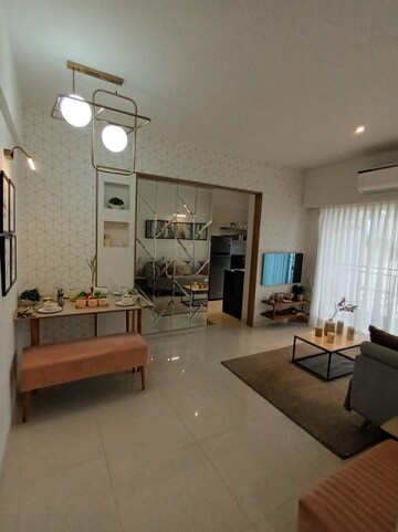 Living Room in 1 BHK Apartment at Godrej Vihaa, Badlapur East – for Sale