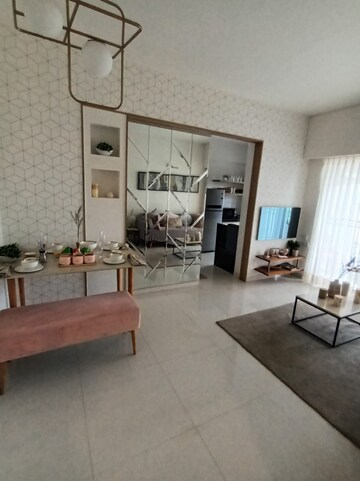 Living Room in 1 BHK Apartment at Godrej Vihaa, Badlapur East – for Sale