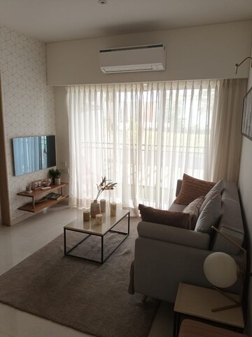 Living Room in 1 BHK Apartment at Godrej Vihaa, Badlapur East – for Sale