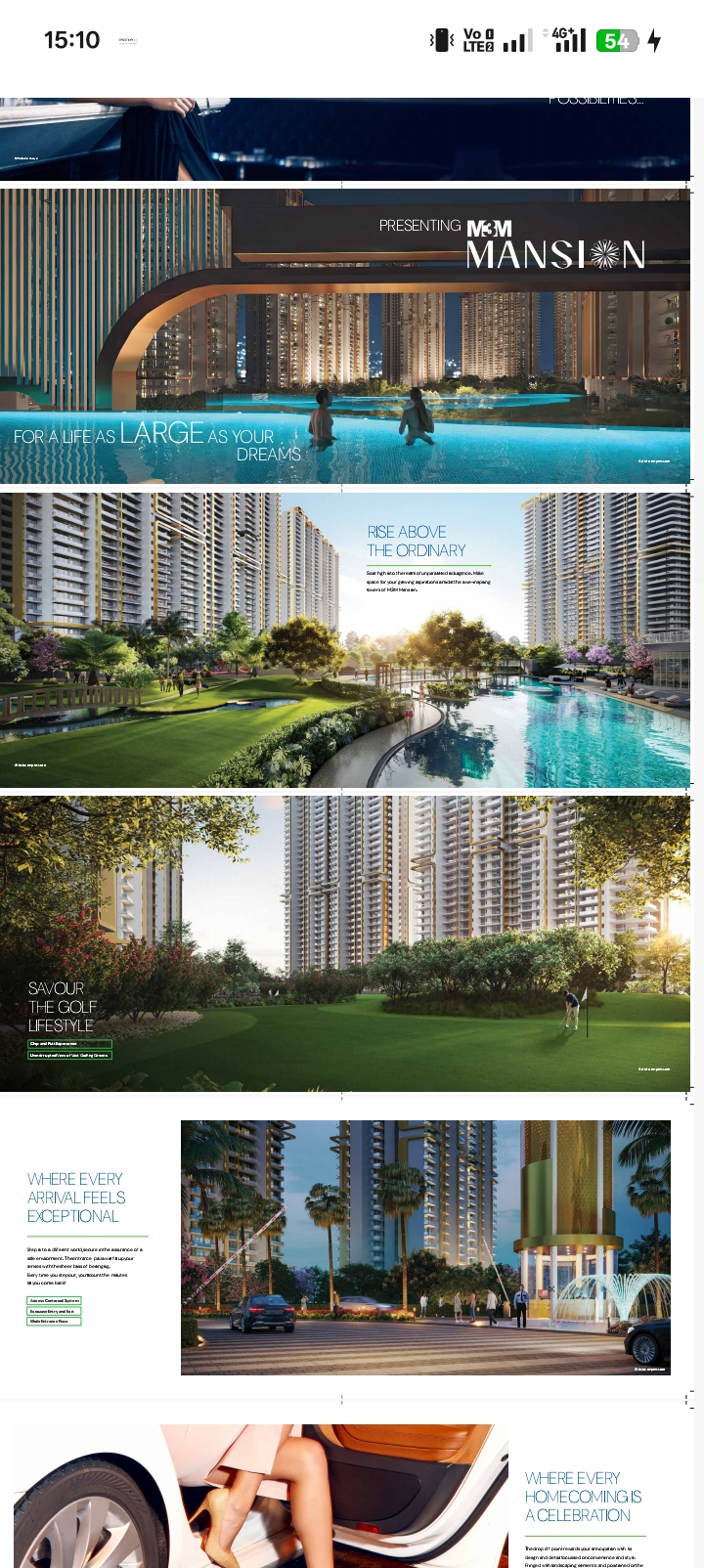 3 BHK Apartment For Sale in M3M Mansion