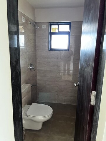 Bathroom in 2.5 BHK Apartment at Sangam Veda, Andheri West – for Rent