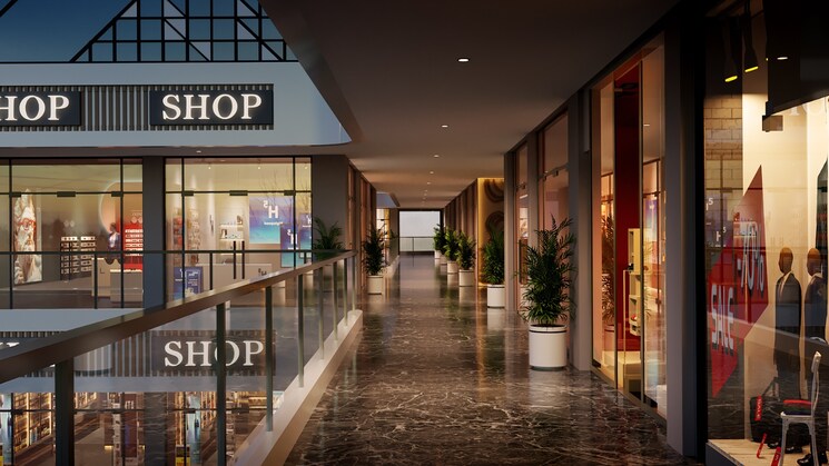 Exterior View, kamakhya-cross-walk Commercial Shop 341 Sq.Ft. In Phi Iii Greater Noida Greater Noida 8470273