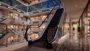  Shop – Exterior View View at Kamakhya Cross Walk, Phi Iii Greater Noida - for Sale