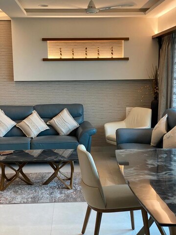 Living Room in 2.5 BHK Apartment at Neelkanth Greens, Manpada – for Sale