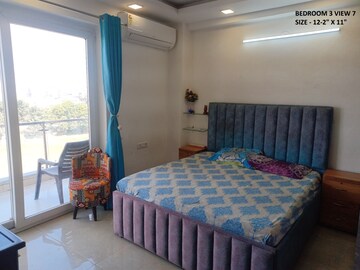 Bedroom in 3 BHK Builder Floor at AEZ Aloha, Sector 57 – for Rent