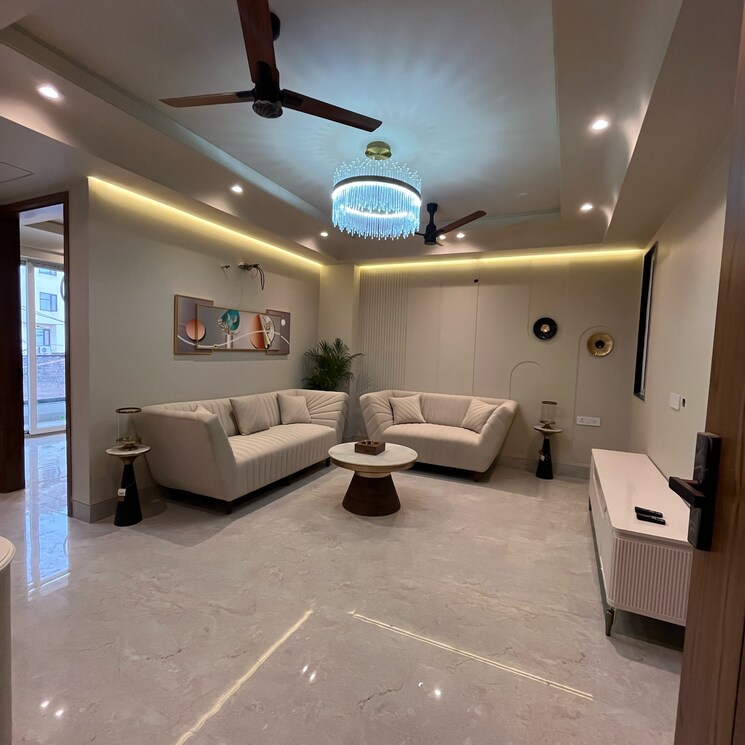 Living Room, dera mandi 3 Bedroom 1200 Sq.Ft. Builder Floor In Dera Mandi Delhi 8470844