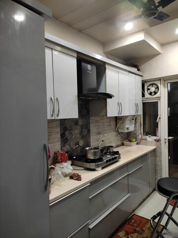 Kitchen in 3 BHK Apartment at Moti Nagar – for Rent
