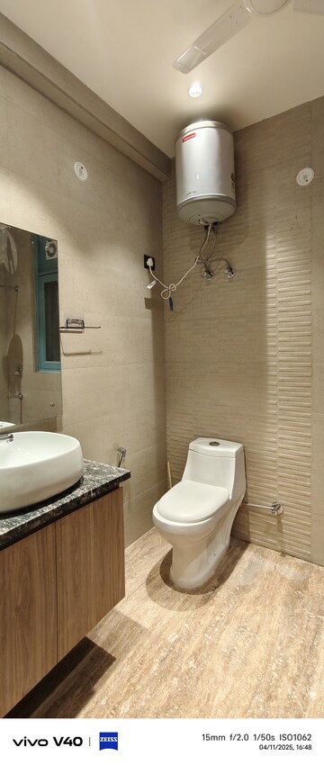 Bathroom in 3 BHK Apartment at Defence Colony – for Rent