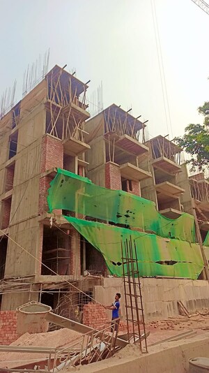 Living Room in 3 BHK Apartment at Shri Ram Heights, Raj Nagar Extension – for Sale