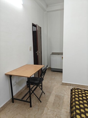 Bathroom in 1 BHK Builder Floor at Saket – for Rent