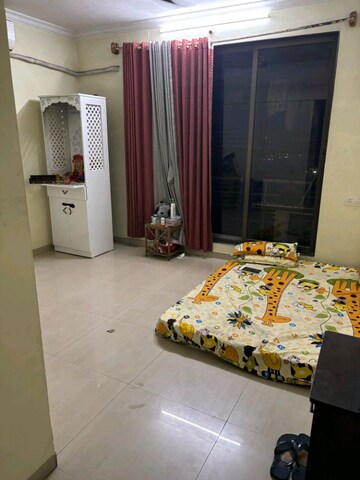 Bedroom in 3 BHK Apartment at Gajra Bhoomi Paradise, Sanpada – for Rent