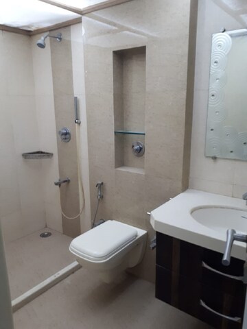 Bathroom in 3 BHK Apartment at Juhu – for Rent