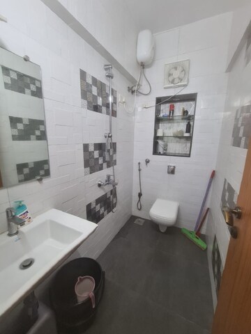 Bathroom in 3 BHK Apartment at Bandra West – for Rent