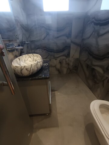 Bathroom in 3 BHK Apartment at Prachin Apartment, Paschim Vihar – for Rent