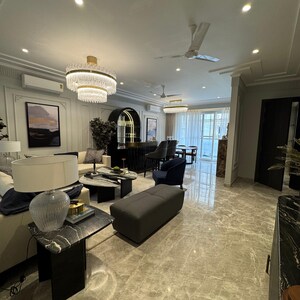 Living Room in 4 BHK Builder Floor at Kohli One Malibu Town, Malibu Town – for Sale