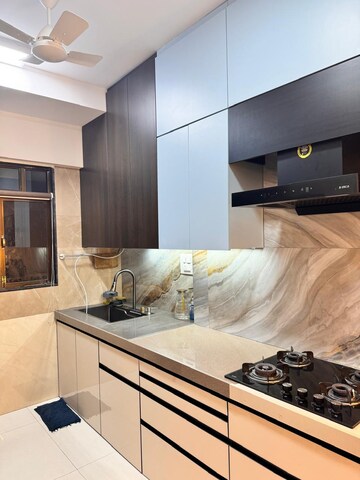 Kitchen in 3 BHK Builder Floor at Vatika City-Sovereign, Sector 49 – for Rent
