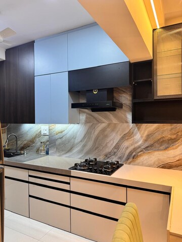 Kitchen in 3 BHK Builder Floor at Vatika City-Sovereign, Sector 49 – for Rent