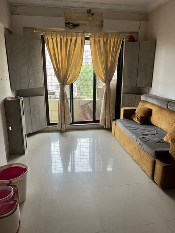 Building Lobby in 2 BHK Apartment at Gurukrupa Marina Enclave, Malad West – for Rent