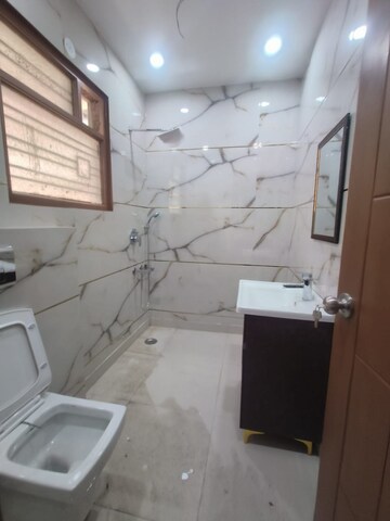 Bathroom in 2.5 BHK Apartment at Adarsh Apartments CGHS Ltd, Paschim Vihar – for Rent