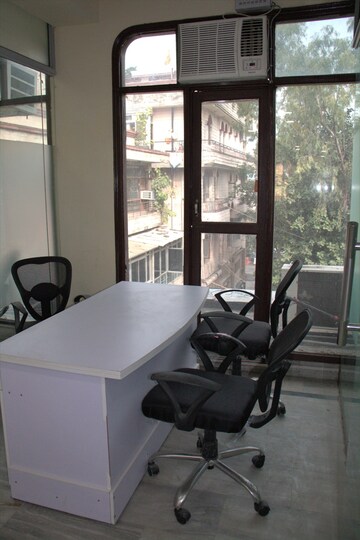 Building Lobby in  Office Space at Lajpat Nagar – for Rent