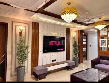 Living Room in 4 BHK Apartment at C-Scheme – for Sale