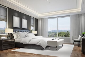 Bedroom in 2 BHK Apartment at Kohinoor Riverdale, Kharadi – for Sale