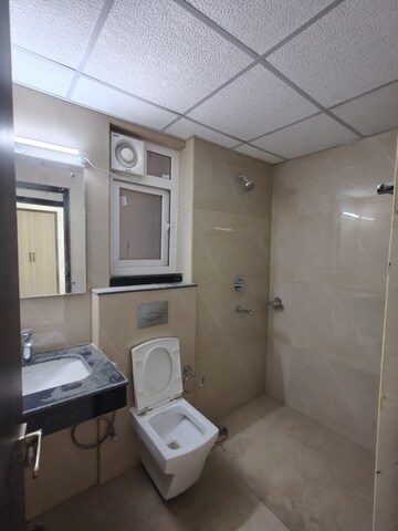 Bathroom in 3.5 BHK Apartment at Rishita Manhattan, Gomti Nagar – for Rent