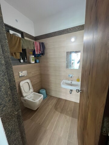 Bathroom in  Office Space at Vastrapur – for Rent