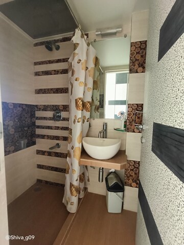 Bathroom in 3 BHK Apartment at Sibylle Apartment, Worli – for Rent
