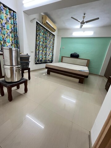 Bedroom in 2 BHK Apartment at Shreeji Ville Co-operative Housing Society Ltd, Panch Pakhadi – for Rent